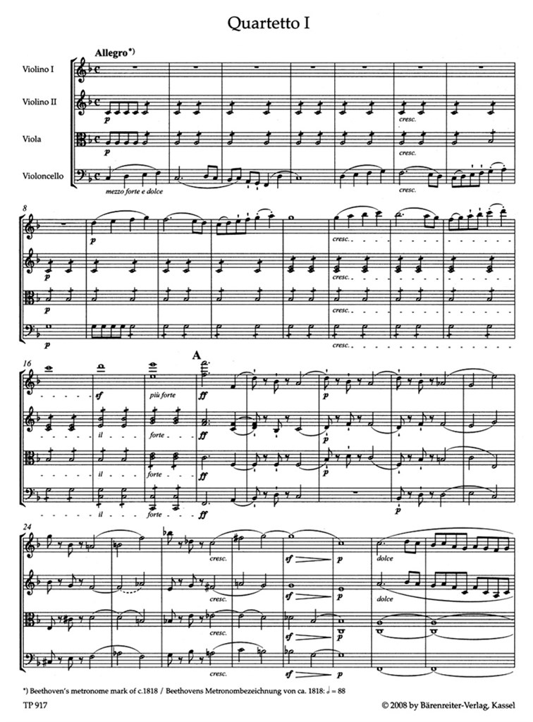 Streichquartet Op.59